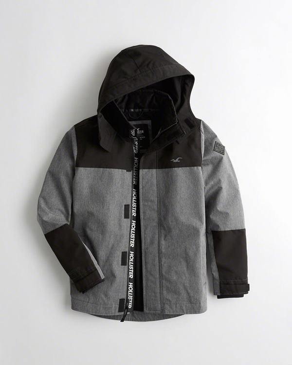 Giacca Hollister Uomo All-Weather Mesh-Lined Grigie Italia (581EJDUS)